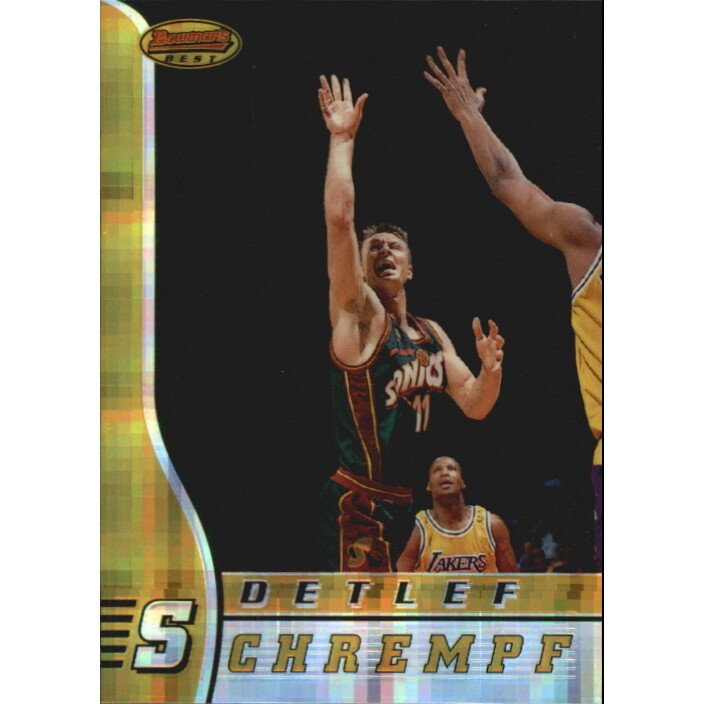 1996-97 Bowman's Best Atomic Refractors #44 Detlef Schrempf. rookie card picture