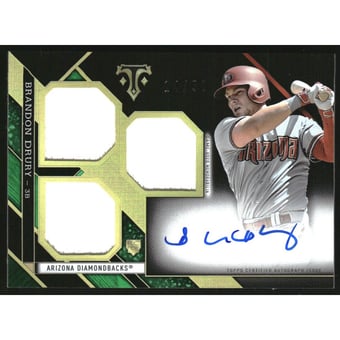 2016 Topps Triple Threads Emerald #RFPBD Brandon Drury JSY AU