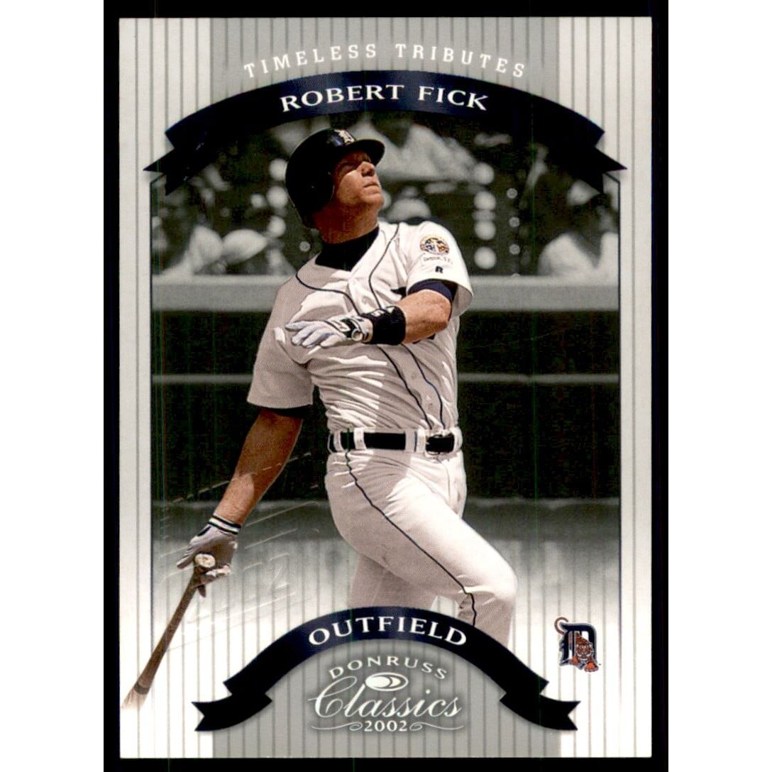 2002 Donruss Classics Timeless Tributes Chicago National #94 Robert Fick. rookie card picture