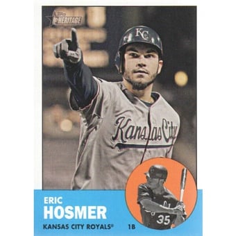 2012 Topps Heritage #479 Eric Hosmer SP