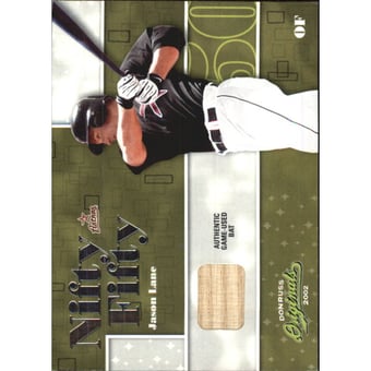 2002 Donruss Originals Nifty Fifty Bats #26 Jason Lane