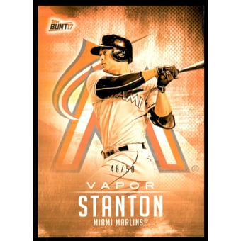 2017 Topps Bunt Vapor Orange #VGS Giancarlo Stanton