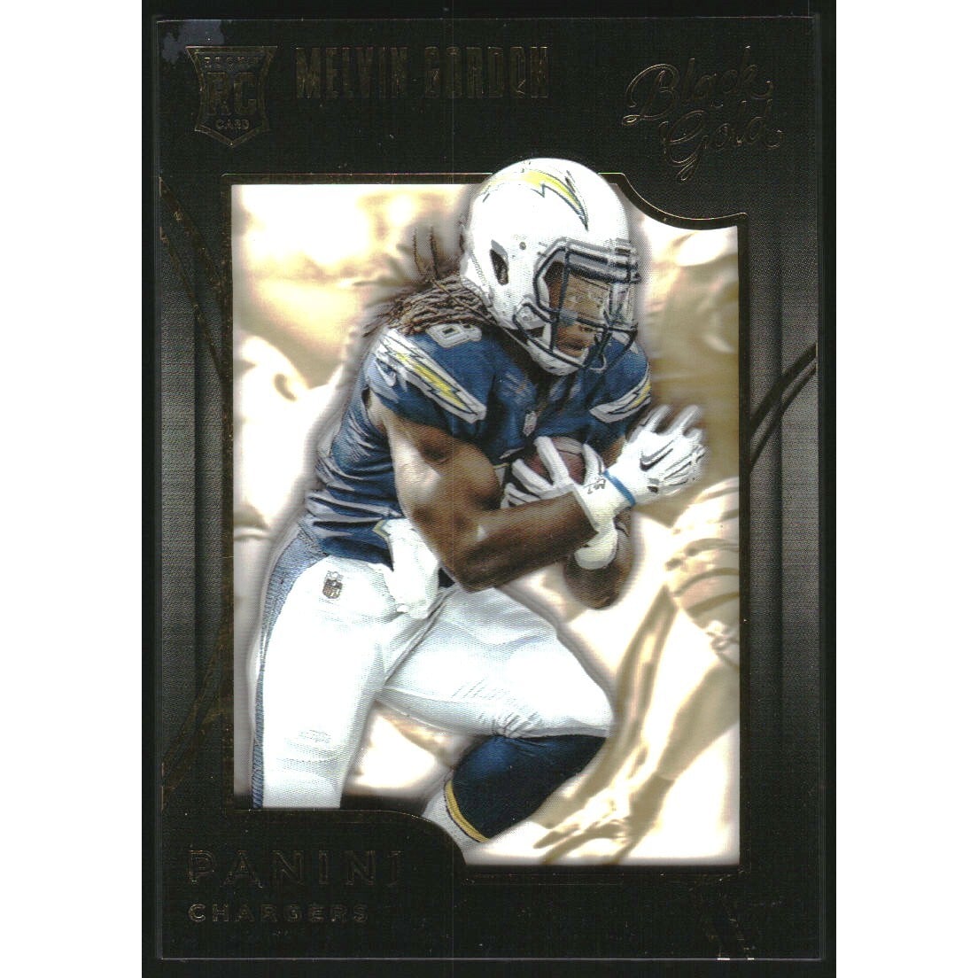 2015 Panini Black Gold #91 Melvin Gordon RC. rookie card picture