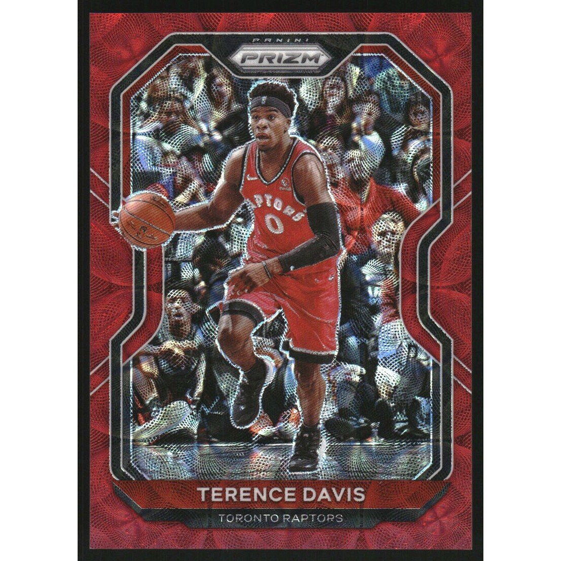 2020-21 Panini Prizm Prizms Choice Red #197 Terence Davis II. rookie card picture