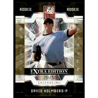 2009 Donruss Elite Extra Edition Status Gold #142 David Holmberg