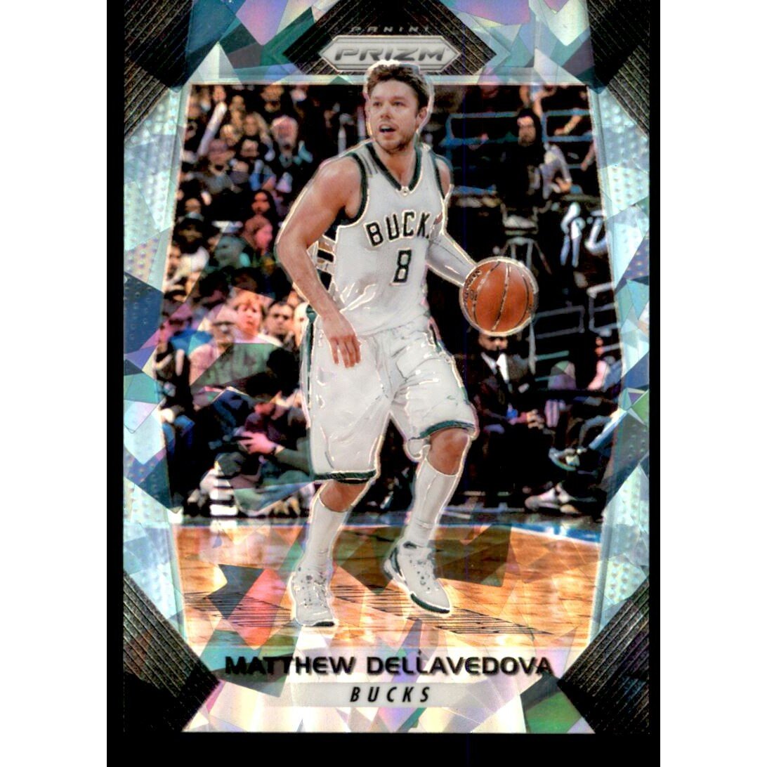 2017-18 Panini Prizm Prizms Blue Ice #189 Matthew Dellavedova. rookie card picture