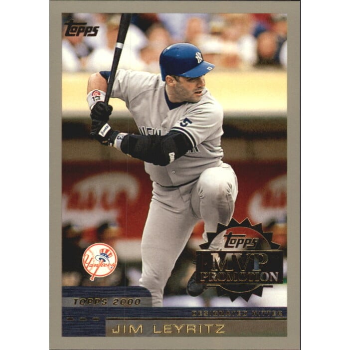 2000 Topps MVP Promotion #384 Jim Leyritz. rookie card picture