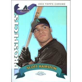 2002 Topps Chrome Traded Black Refractors #T156 Scott Hairston