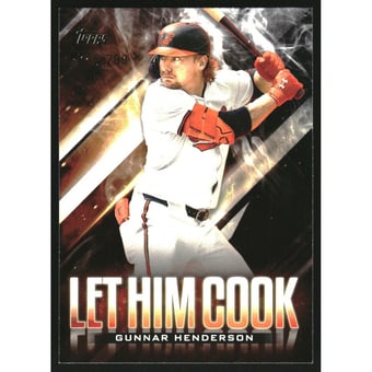2024 Topps Update Let Him Cook Black #LHC5 Gunnar Henderson
