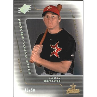 2001 SPx Spectrum #100 Greg Miller