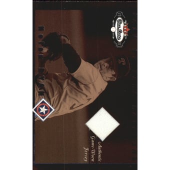 2002 Fleer Box Score Hall of Fame Material #10 Nolan Ryan Jsy