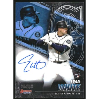 2021 Bowman's Best Best of '21 Autographs #B21EW Evan White