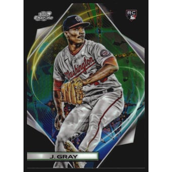 2022 Topps Cosmic Chrome Black Eclipse Refractors #173 Josiah Gray