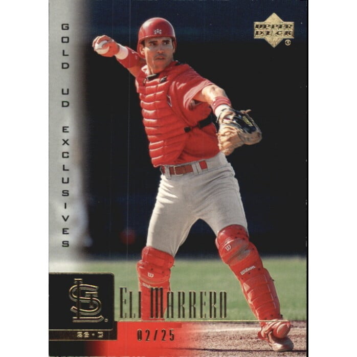 2001 Upper Deck Exclusives Gold #171 Eli Marrero. rookie card picture