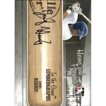 2011 ITG Heroes and Prospects Lumbergraphs Autographs #JHAR James Harris S2