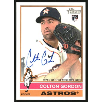 2025 Topps Heritage Real One Autographs #ROACG Colton Gordon HN