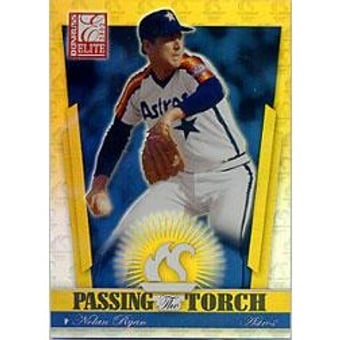 2002 Donruss Elite Passing the Torch #PT2 Nolan Ryan/Roy Oswalt