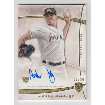 2014 Topps Supreme Autographs #SAAH Andrew Heaney
