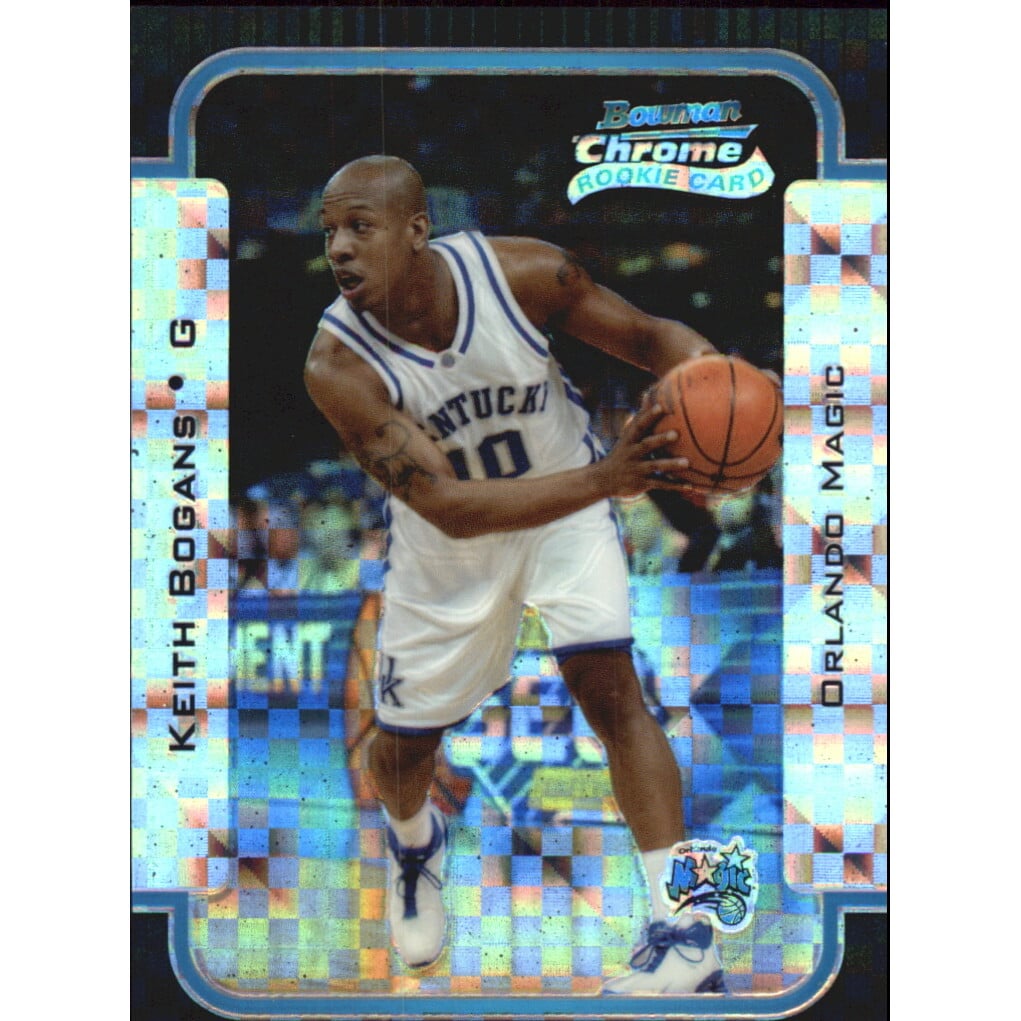 2003-04 Bowman Chrome X-fractors #122 Keith Bogans. rookie card picture