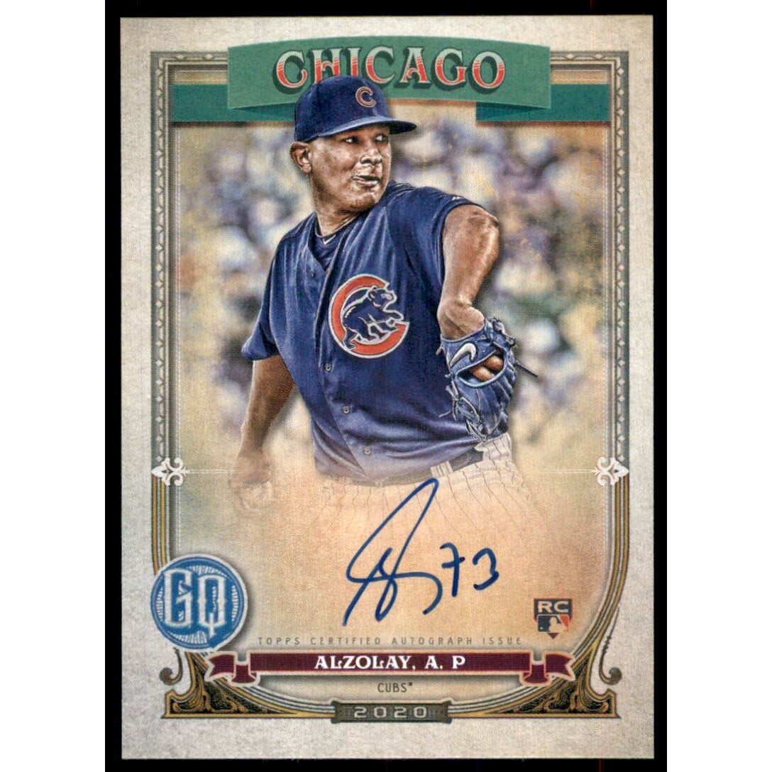 2020 Topps Gypsy Queen Autographs #GQAAA Adbert Alzolay. rookie card picture