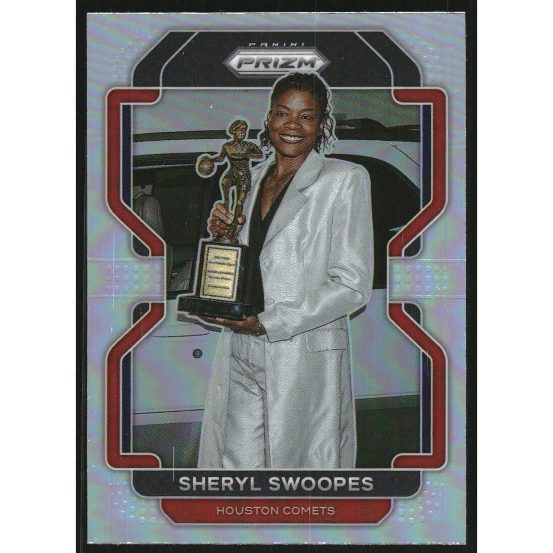 2022 Panini Prizm WNBA Prizms Silver #62 Sheryl Swoopes. rookie card picture