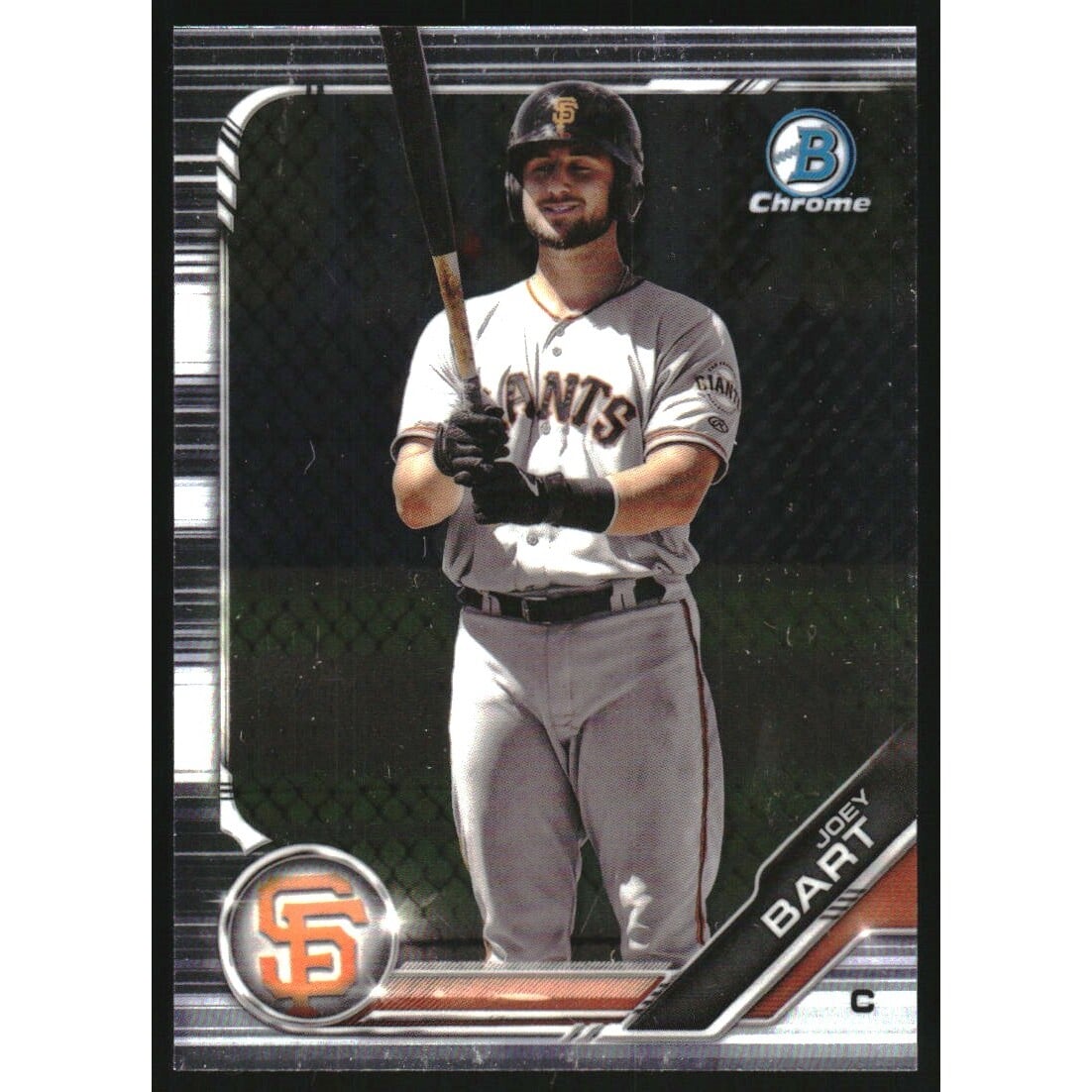 2019 Bowman Chrome Draft Image Variations #BDC134 Joey Bart. rookie card picture