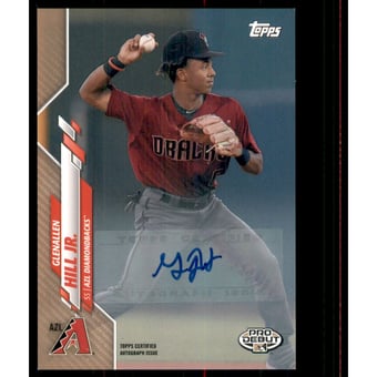 2020 Topps Pro Debut Autographs Gold #PD63 Glenallen Hill Jr.