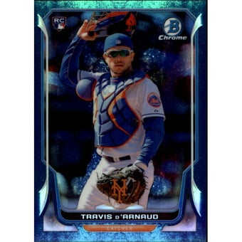 2014 Bowman Chrome Bubble Refractors #9 Travis d'Arnaud