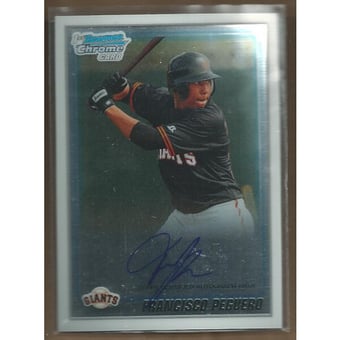 2010 Bowman Chrome Prospects #BCP189B Francisco Peguero AU