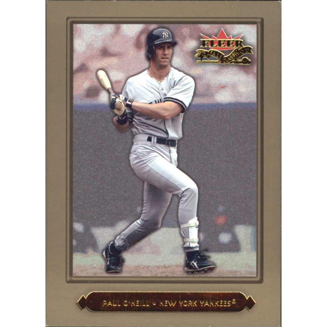 2002 Fleer Fall Classics Championship Gold #21A Paul O'Neill Yankees. rookie card picture