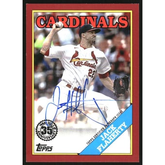 2023 Topps '88 Topps Autographs Red #88BAJF Jack Flaherty S2/25