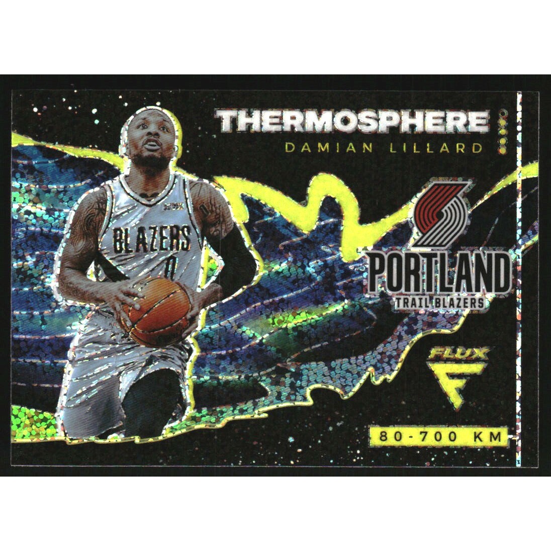 2020-21 Panini Flux Thermosphere #86 Damian Lillard 2020-21 Panini Flux Thermosphere #86 Damian Lillard