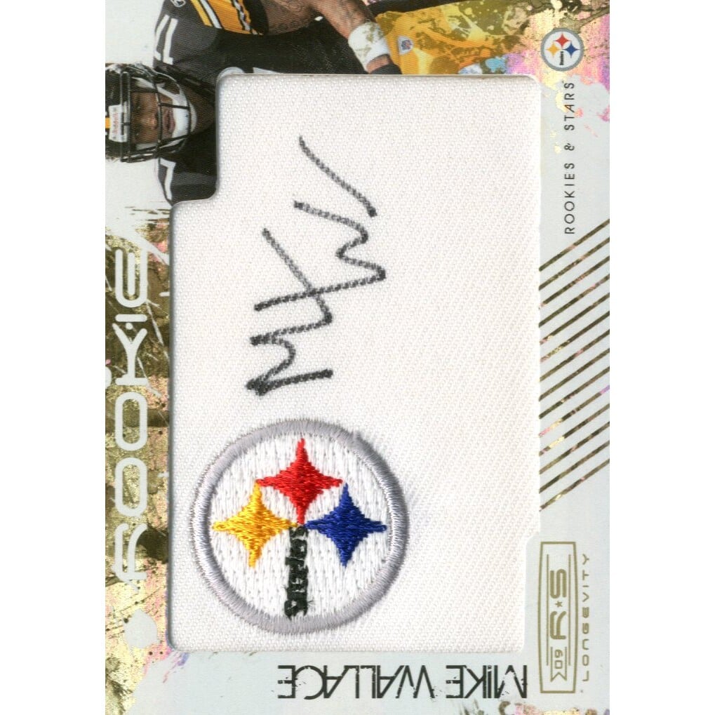 2009 Donruss Rookies and Stars Longevity #225 Mike Wallace AU RC. rookie card picture