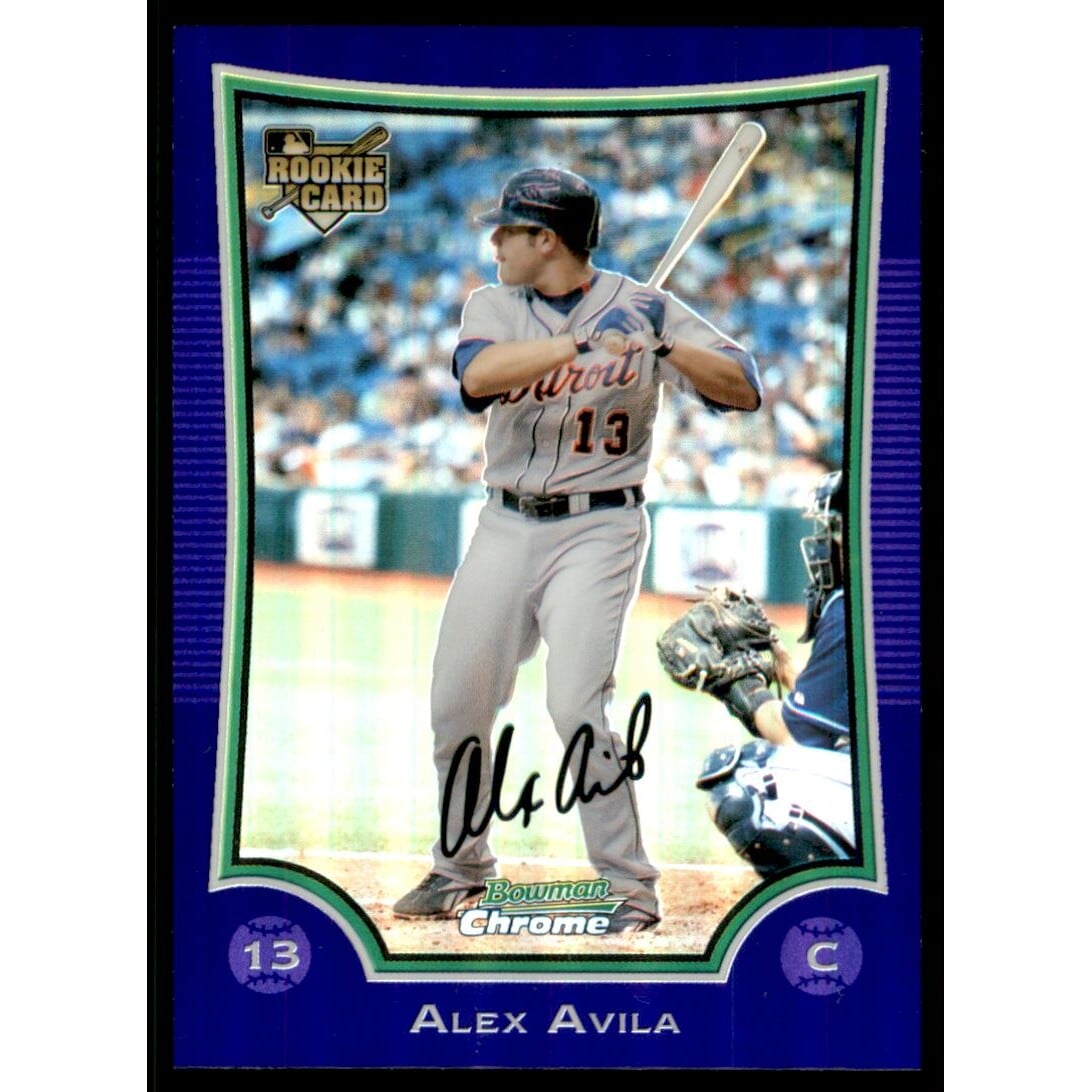 2009 Bowman Chrome Draft Purple Refractors #BDP13 Alex Avila. rookie card picture