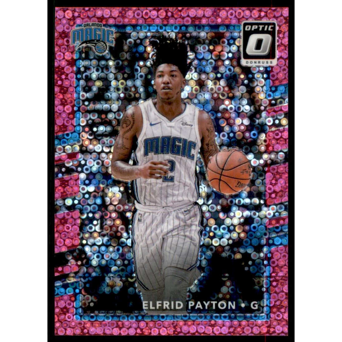 2017-18 Donruss Optic Fast Break Pink #110 Elfrid Payton