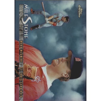 1998 Topps Chrome Milestones Refractors #MS8 Mark McGwire
