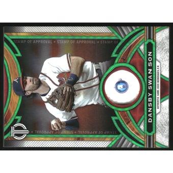 2023 Topps Tribute Stamp Of Approval Relics Green #SOADS Dansby Swanson