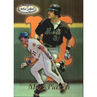 1999 Topps Gold Label Class 2 Black #1 Mike Piazza
