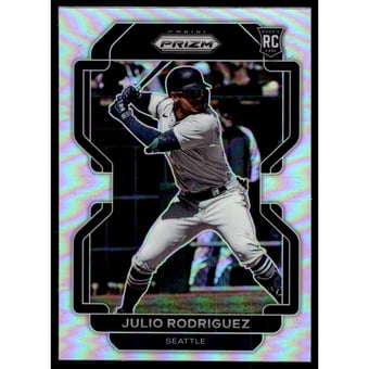 2022 Panini Prizm Prizms Silver #40 Julio Rodriguez