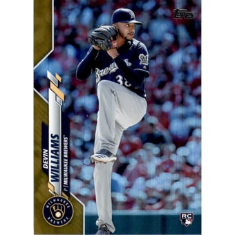2020 Topps Update Gold Foil #U113 Devin Williams