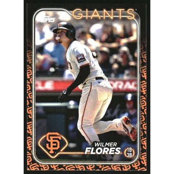 2024 Topps Team Color Border Variations #234 Wilmer Flores