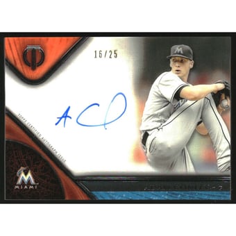 2017 Topps Tribute Autographs Orange #TAAC Adam Conley