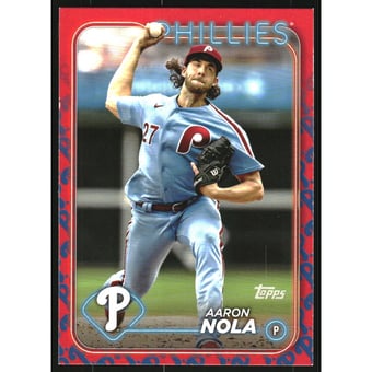 2024 Topps Team Color Border Variations #463 Aaron Nola