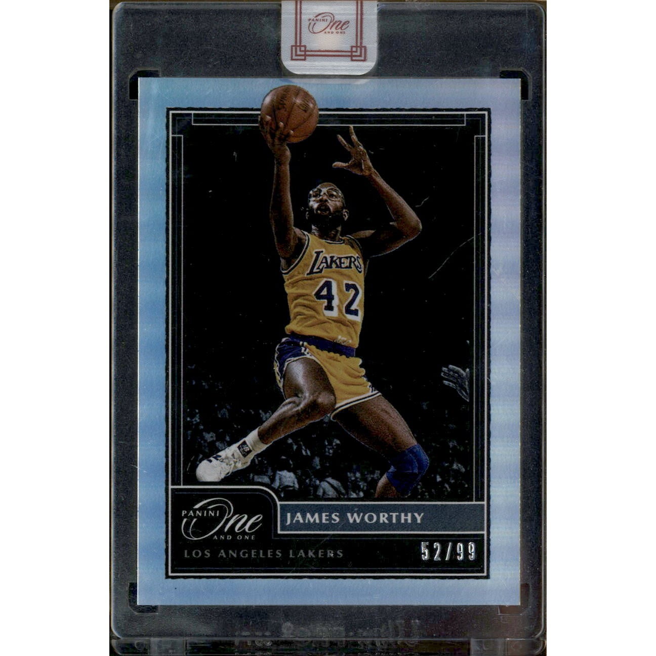 2020-21 Panini One and One #175 James Worthy. rookie card picture
