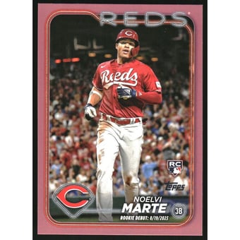 2024 Topps Update Mother's Day Pink #US187 Noelvi Marte