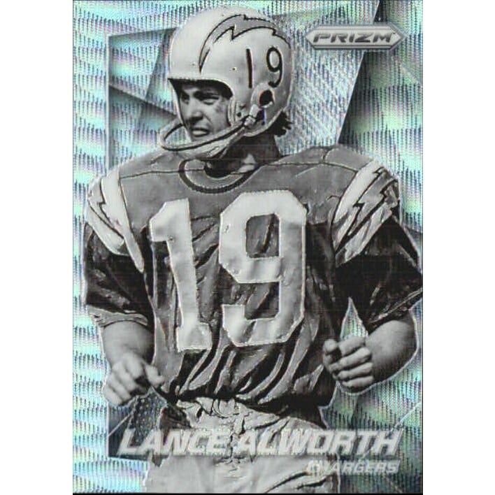 2014 Panini Prizm Prizms Light Blue Wave #148 Lance Alworth. rookie card picture
