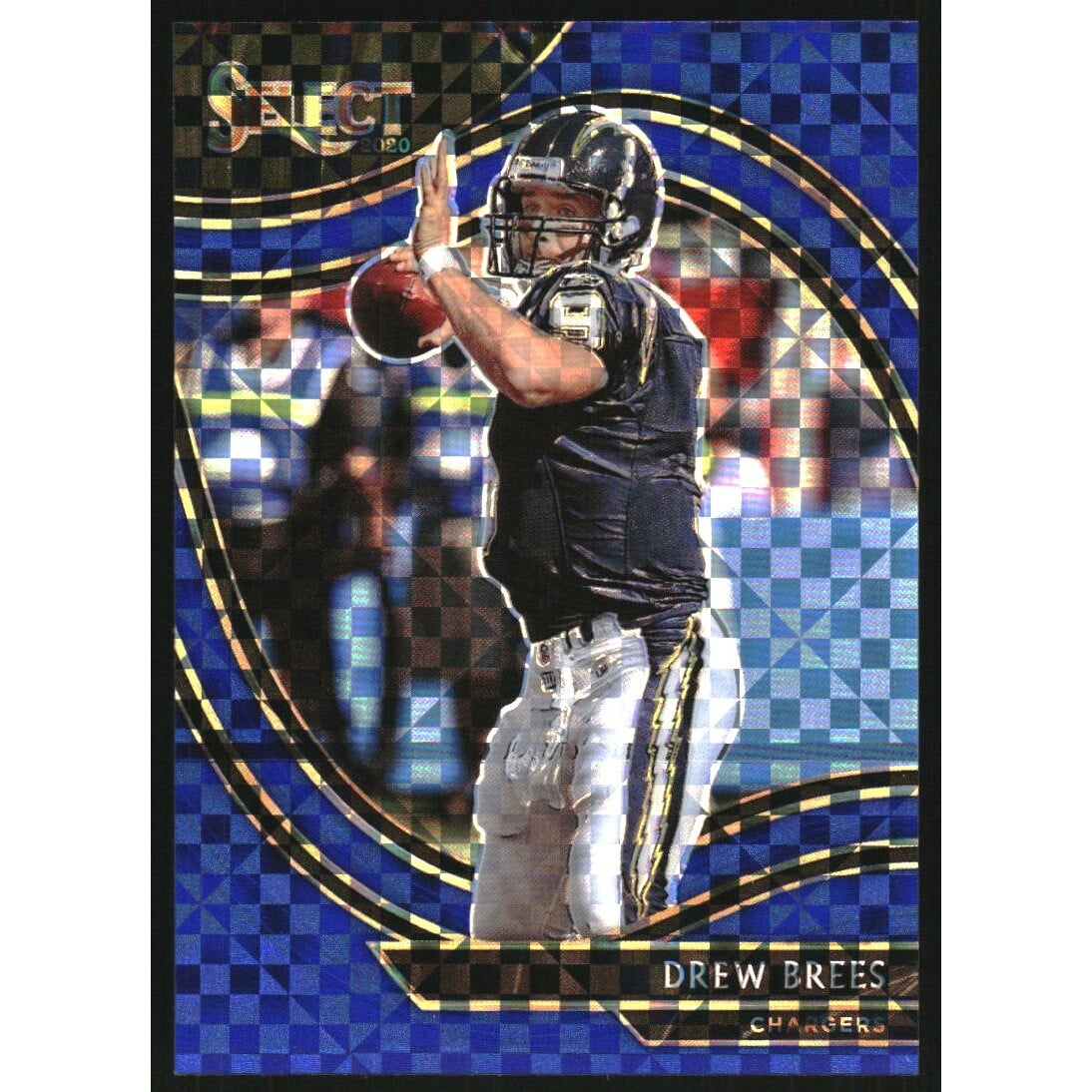 2020 Select Prizm Blue #315 Drew Brees