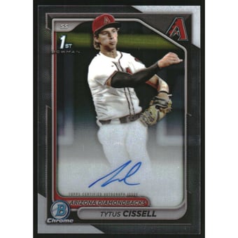 2024 Bowman Chrome Draft Autographs #CPATC Tytus Cissell