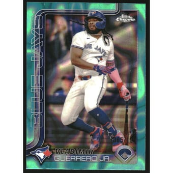 2025 Topps Chrome Aqua Lava Refractors #259 Vladimir Guerrero Jr.