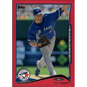 2014 Topps Pink #462 J.A. Happ